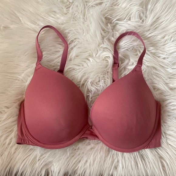 PINK Victoria's Secret Other - 👑 Victoria secret PINK pink mauve push-up bra adjustable straps 34D